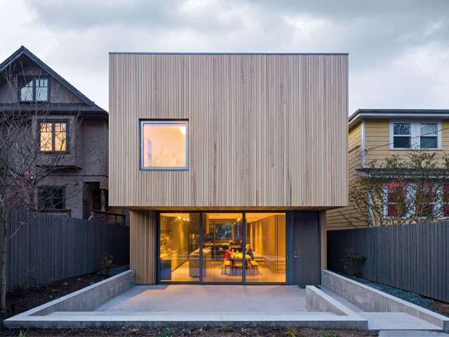 A three-bedroom home in Vancouver, Canada, by Leckie Studio 