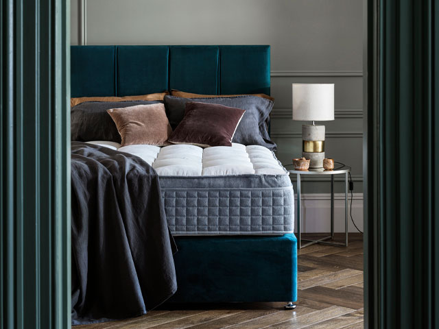 mattress buying guide: Millbrook king-size PureTech 300 pillow top Divan set, Furniture Village