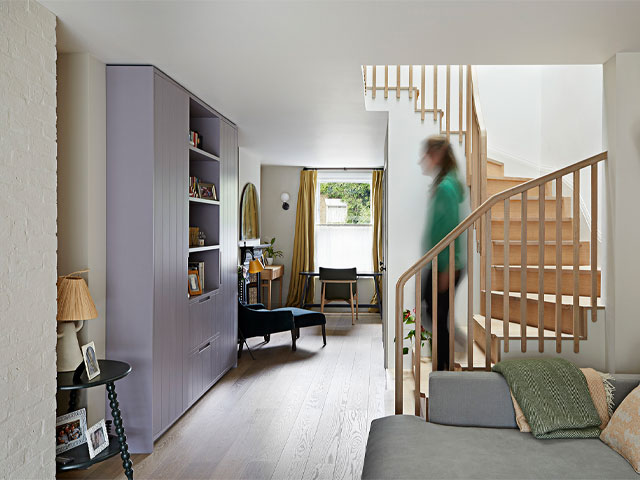 Architecture practice Patalab rearranged and extended a Victorian cottage in Wandsworth to create more space