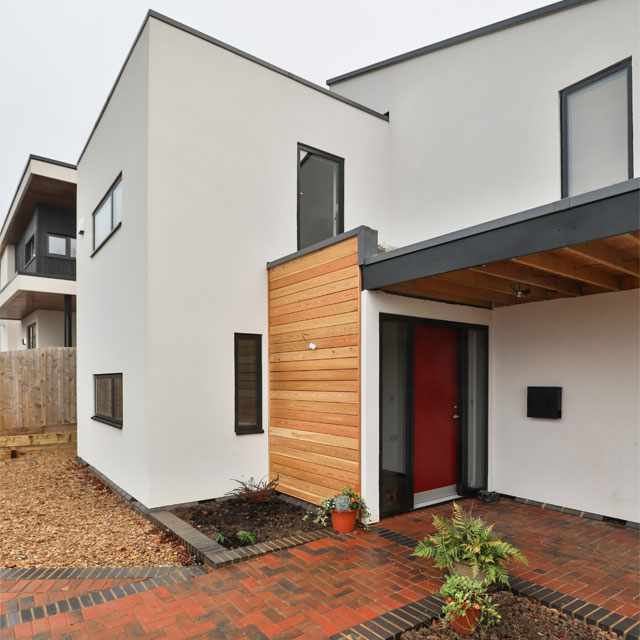 John and Julia's modernist self-build on Graven Hill