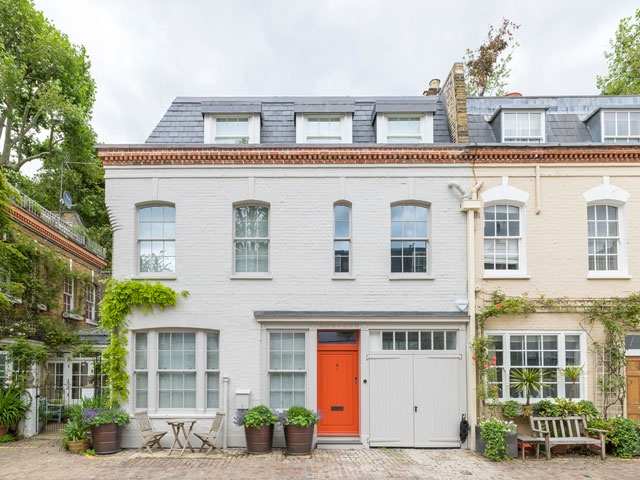 Mews house deep retrofit in London - this home transformation was a RIBA London award winner 2022
