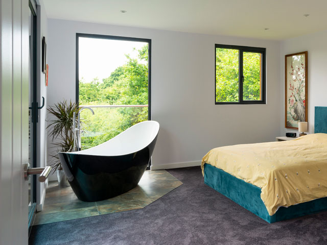 Grand Designs Tunbridge Wells master bedroom