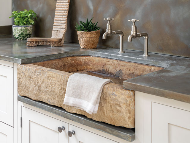 reclaimed stone kitchen sink from ebay