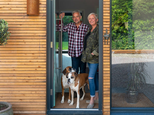 Kate and Rob from Grand Designs Tunbridge Wells