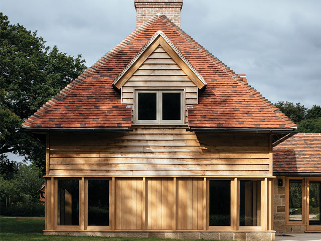 Getting planning permission for this barn-style extension near the South Down National Park was tricky