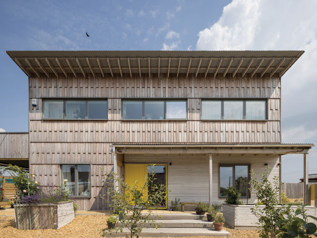 This Passivhaus standard home was built on a plot with OPP in Cambridgeshire that cost £105,000