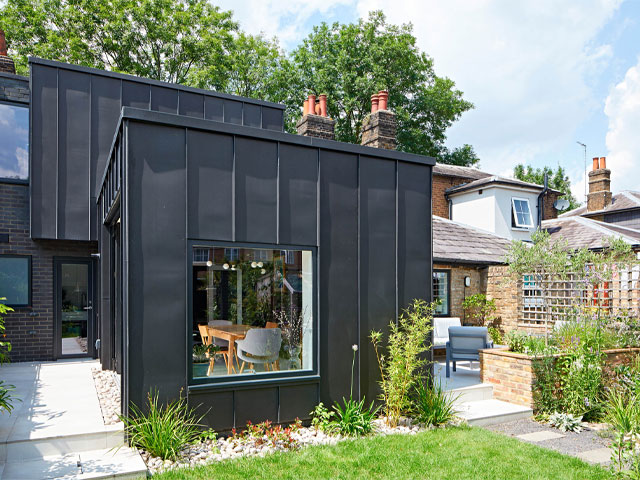 Extension in 19th-century worker's Cottage in Enfield Lock, North London. Photo: Andy Stagg