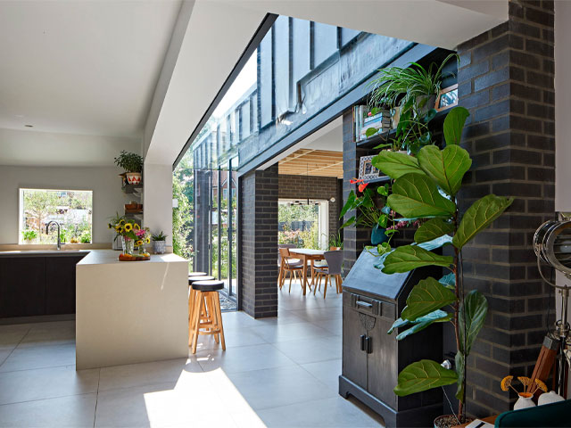 The 44sqm extension has an additional bedroom and family bathroom. Photo: Andy Stagg