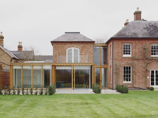 homes in conservation areas: this two-storey extension adopts two different styles