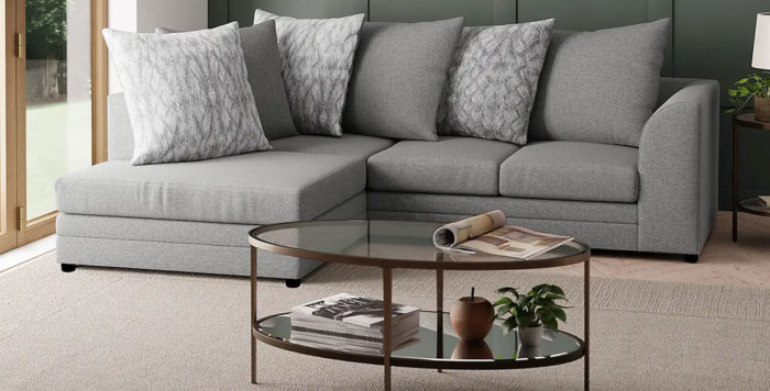 Small corner sofa from Dunelm