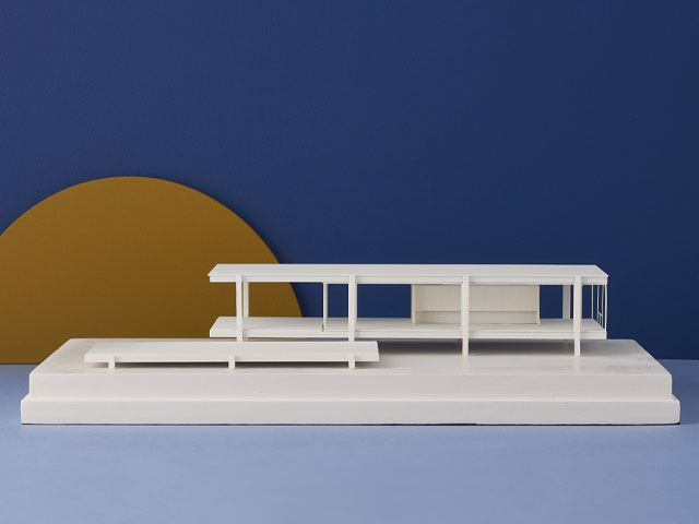 Chisel & Mouse architectural model of the Farnsworth House