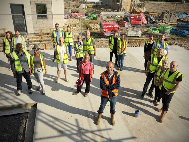 All self-build homes pioneers from Grand Designs: The Streets. Photo: Channel 4