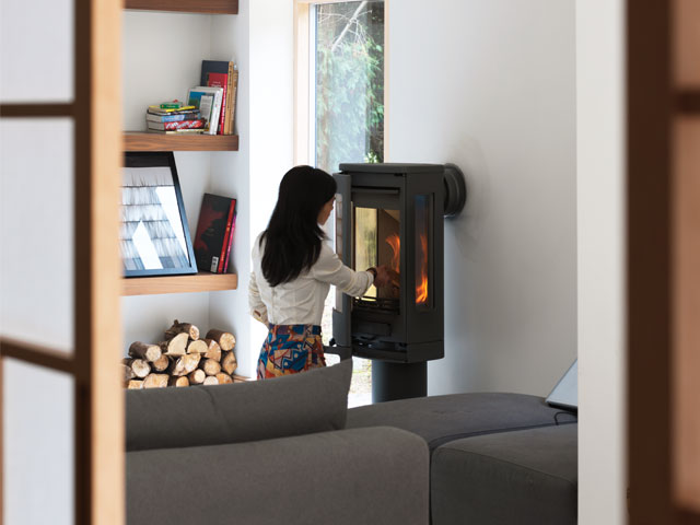 Nigel and Tamayo Hussey's Monmouthshire eco-home. Photo: Chris Tubbs