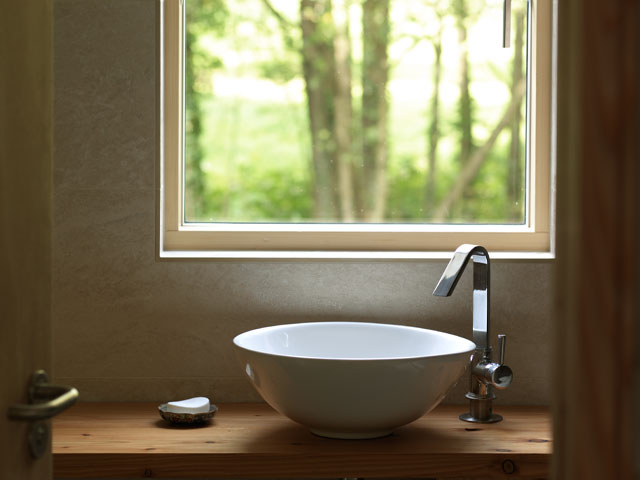 Nigel and Tamayo Hussey's Monmouthshire eco-home. Photo: Chris Tubbs