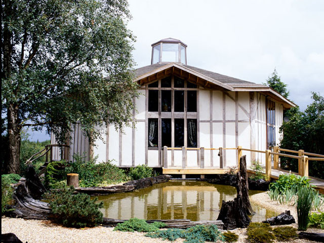 The Grand Designs hexagonal house, Photo: Chris Tubbs