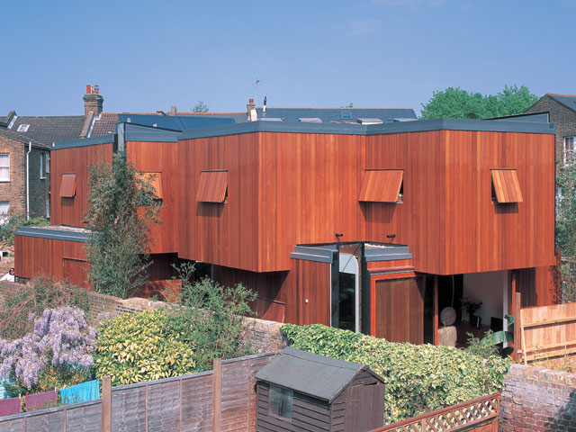Double eco homes in London. Grand Designs: Living in the city. Photo: Mel Yates