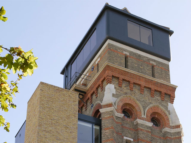 Water tower conversion in south east London. Grand Designs: Living in the city. Photo: Jefferson Smith