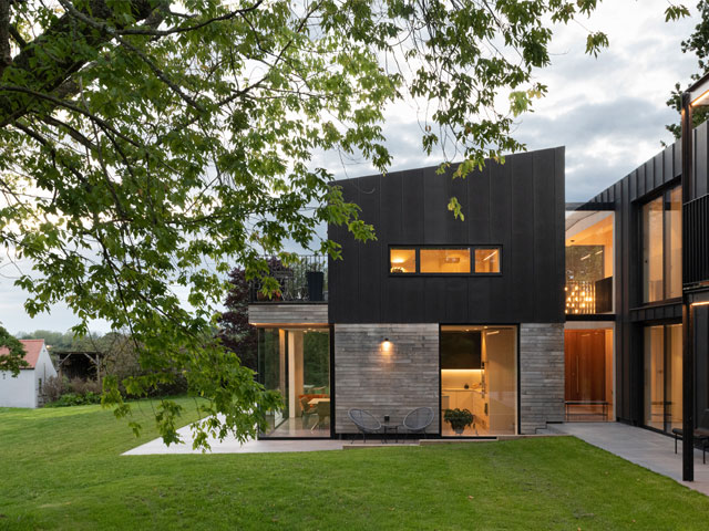 This home in East Sussex has triple- glazed, solar control-coated windows. Photo: Ivan Jones