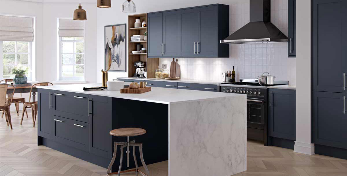 Blue Kitchens