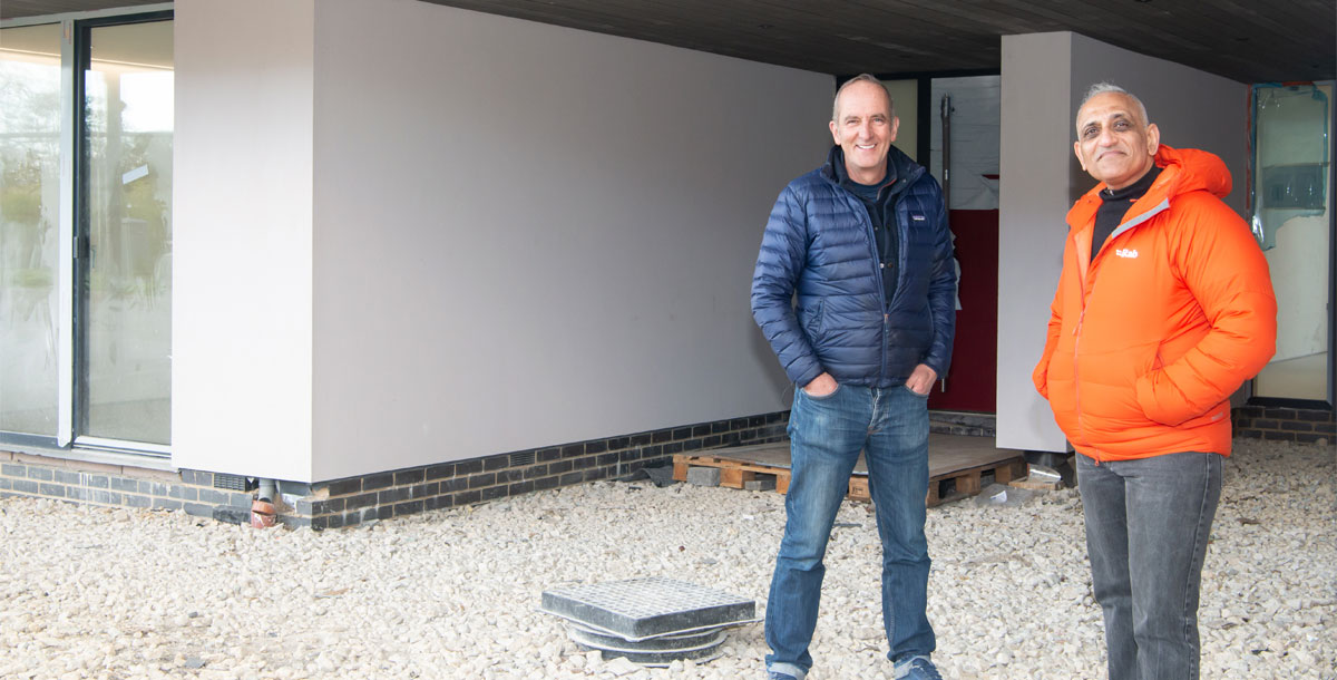 Jitinder Hari with Kevin McCloud on Grand Designs: The Streets