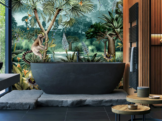 maximalist bathroom