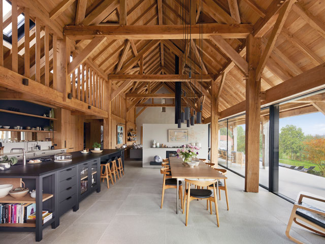 Timber frame home 