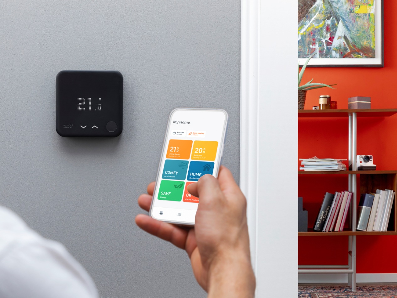 Tado smart thermostat and app