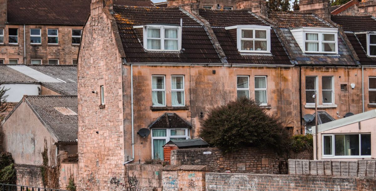 Terraced houses in Bristol