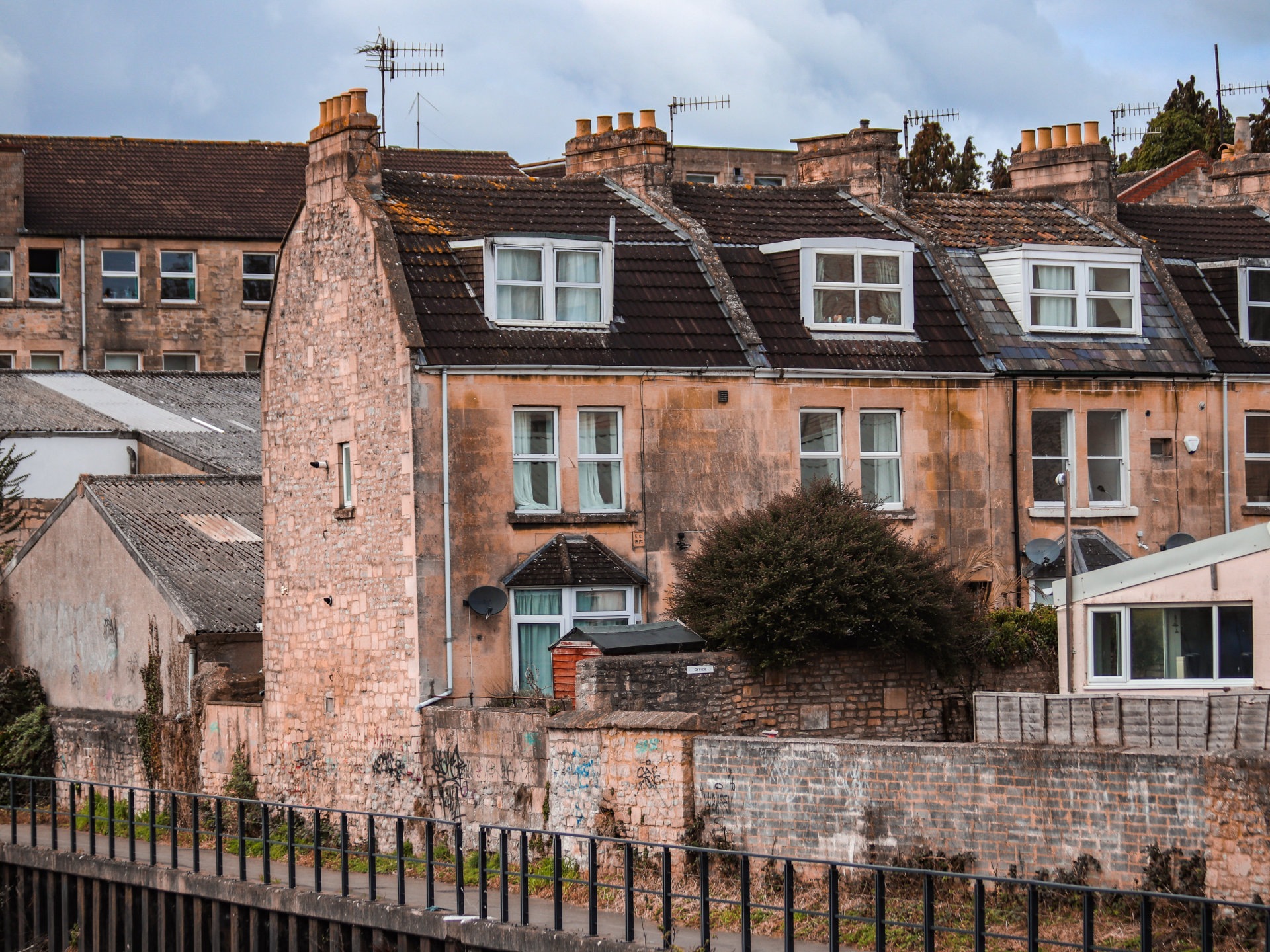 Terraced houses in Bristol