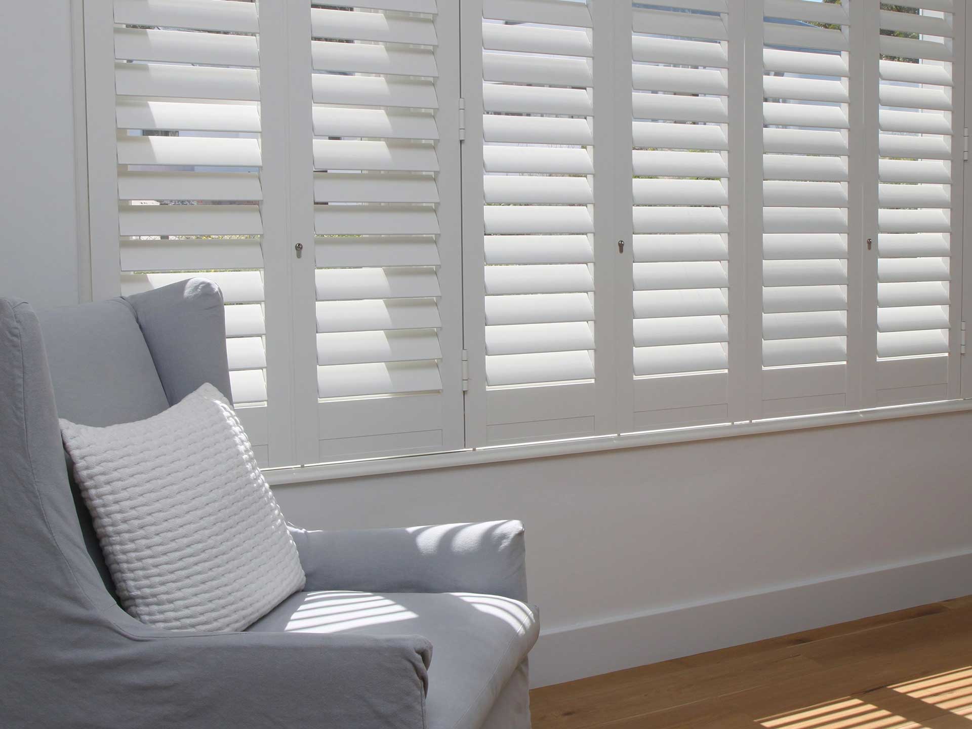 Shutters are a great choice for draught proofing your sash windows