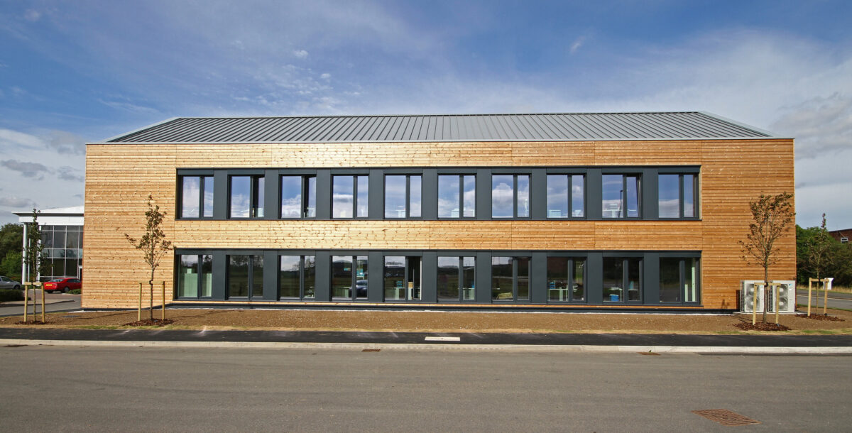 Watermead - the UK's first commercial Passivhaus building