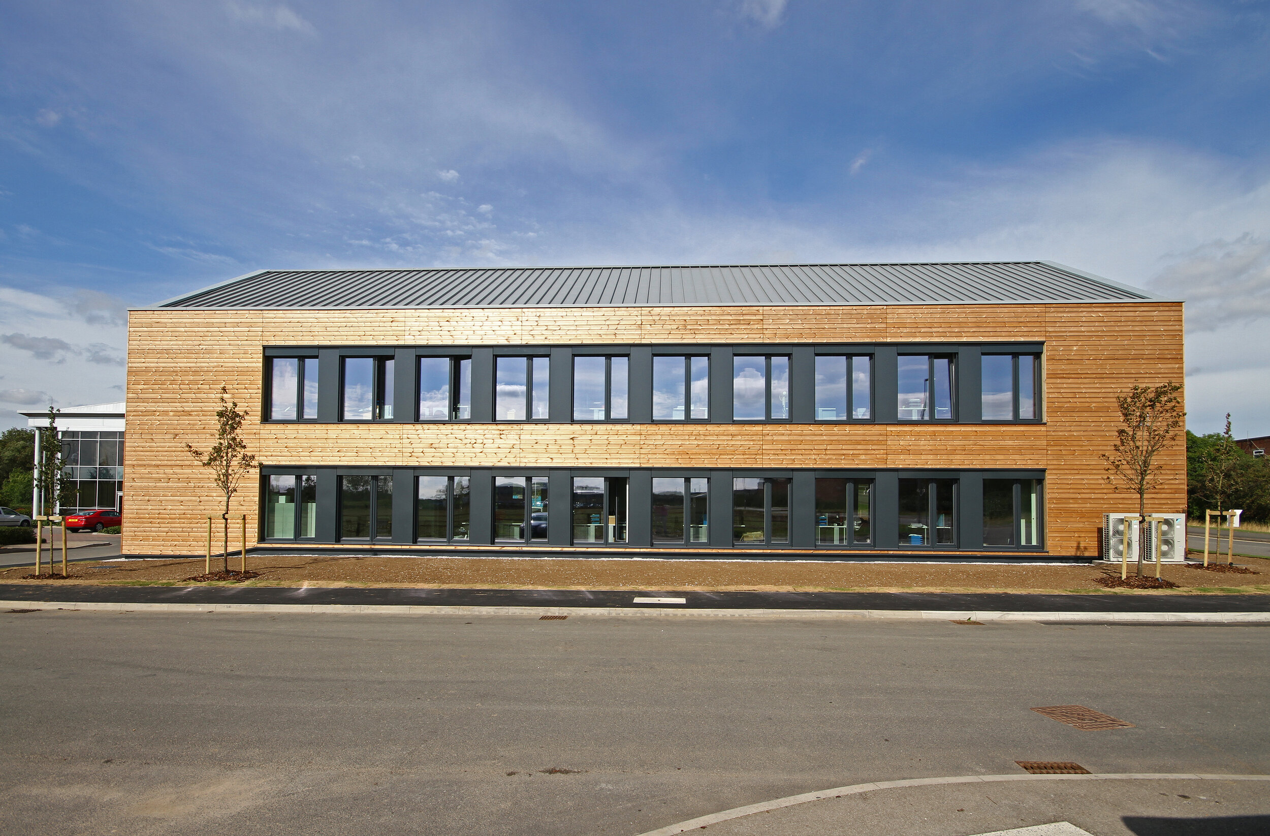 Watermead - the UK's first commercial Passivhaus building