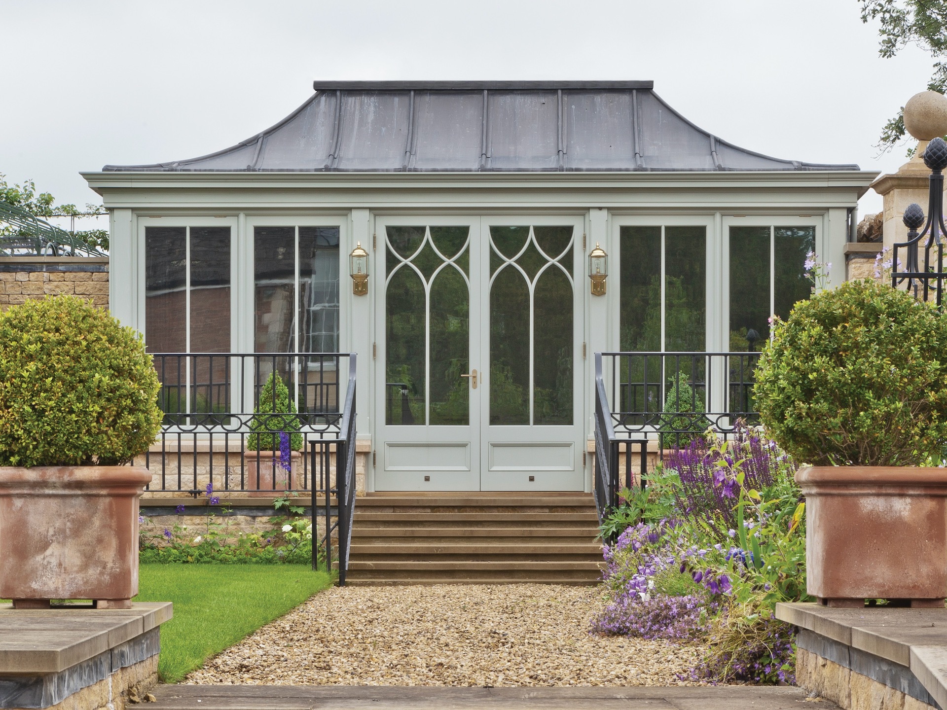 Large orangery style garden room by Vale