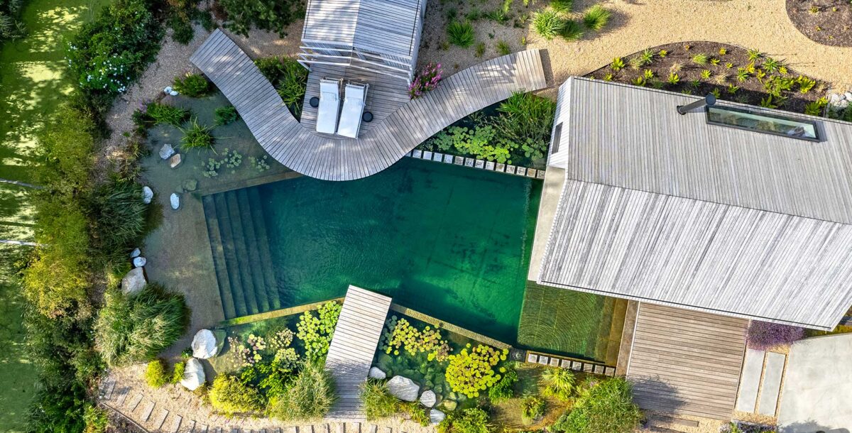 Grand Designs' Nina and Dan's spectacular home with its natural pool
