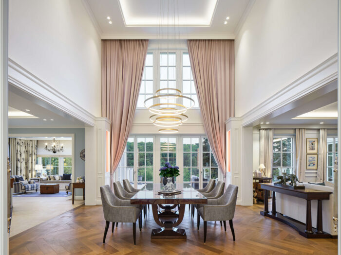 A classically-inspired modern mansion in Germany