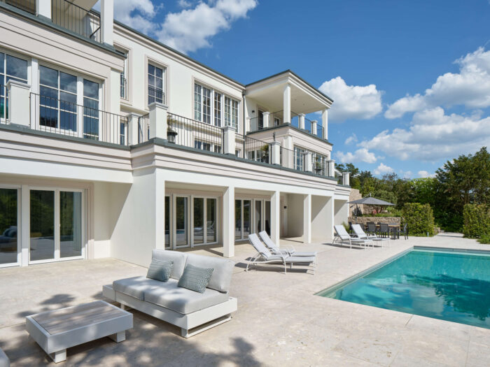 A classically-inspired modern mansion in Germany