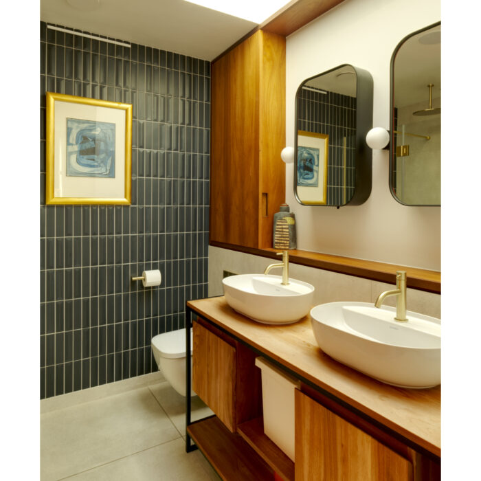 Master bathroom in Sydenham self-build