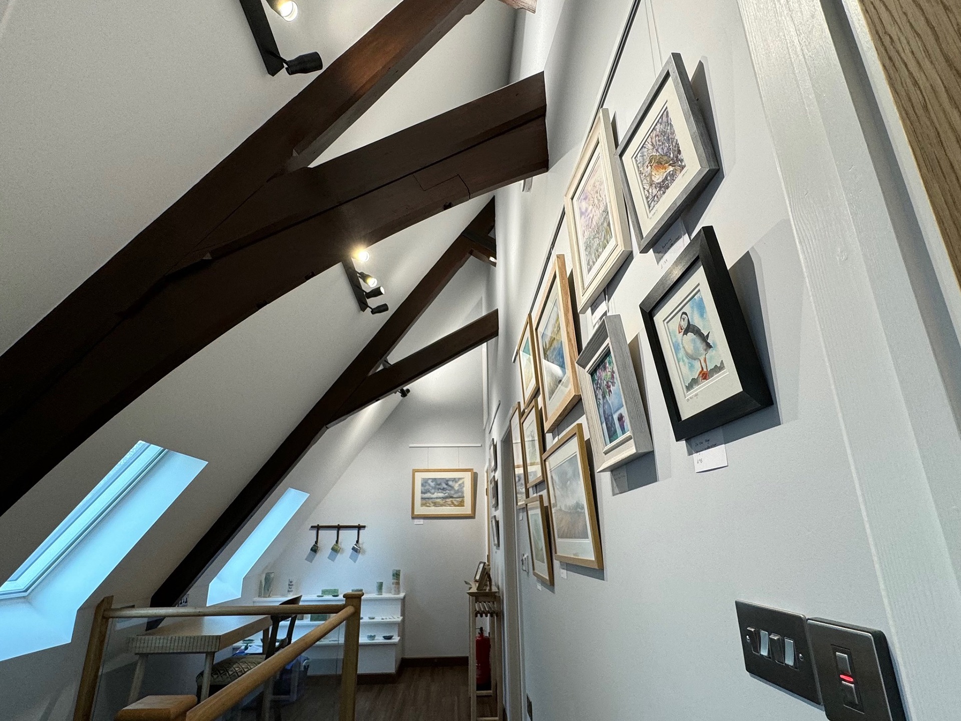 Art works on show in Warksburn Old Church