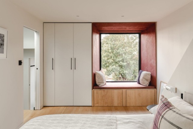window seat in Shard view house