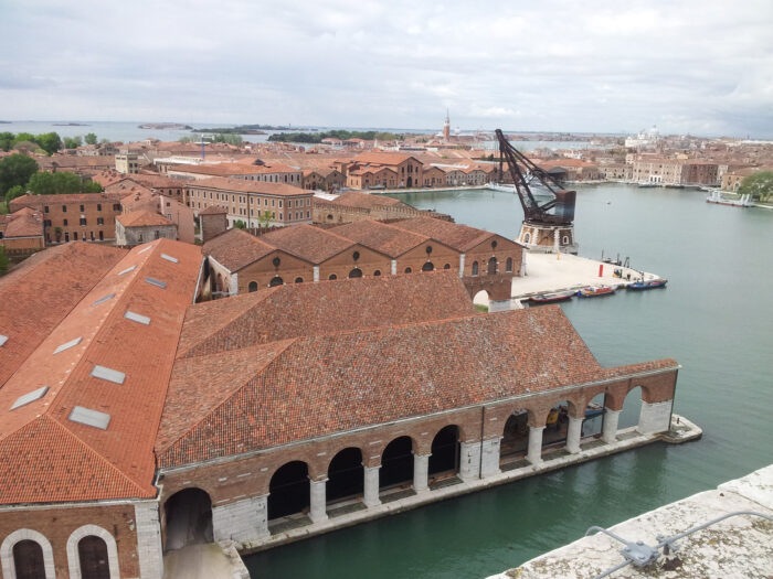 The Arsenale, venue for much of the Biennale