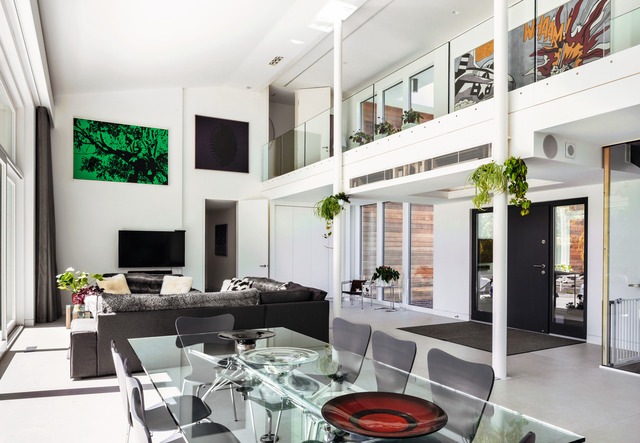 Inside the luxury prefab property in Surrey