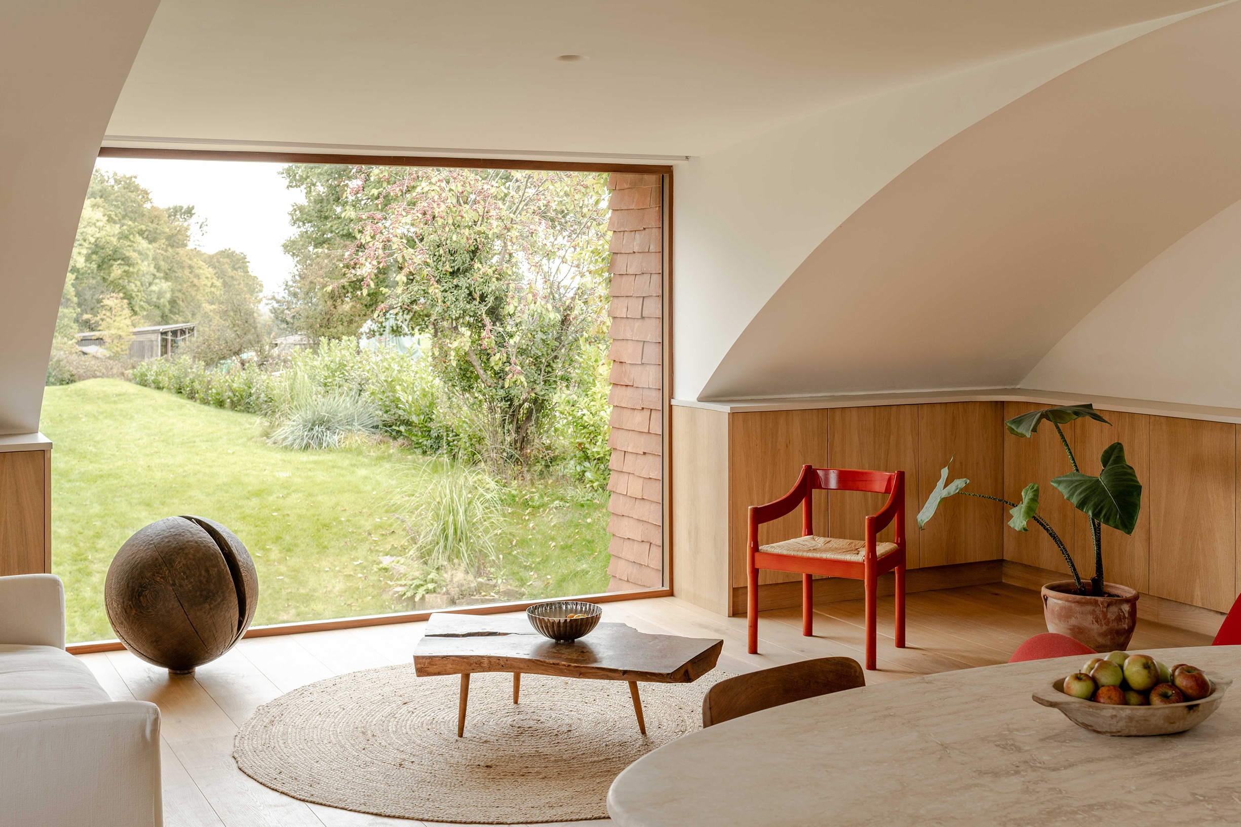Living room at Clay Rise