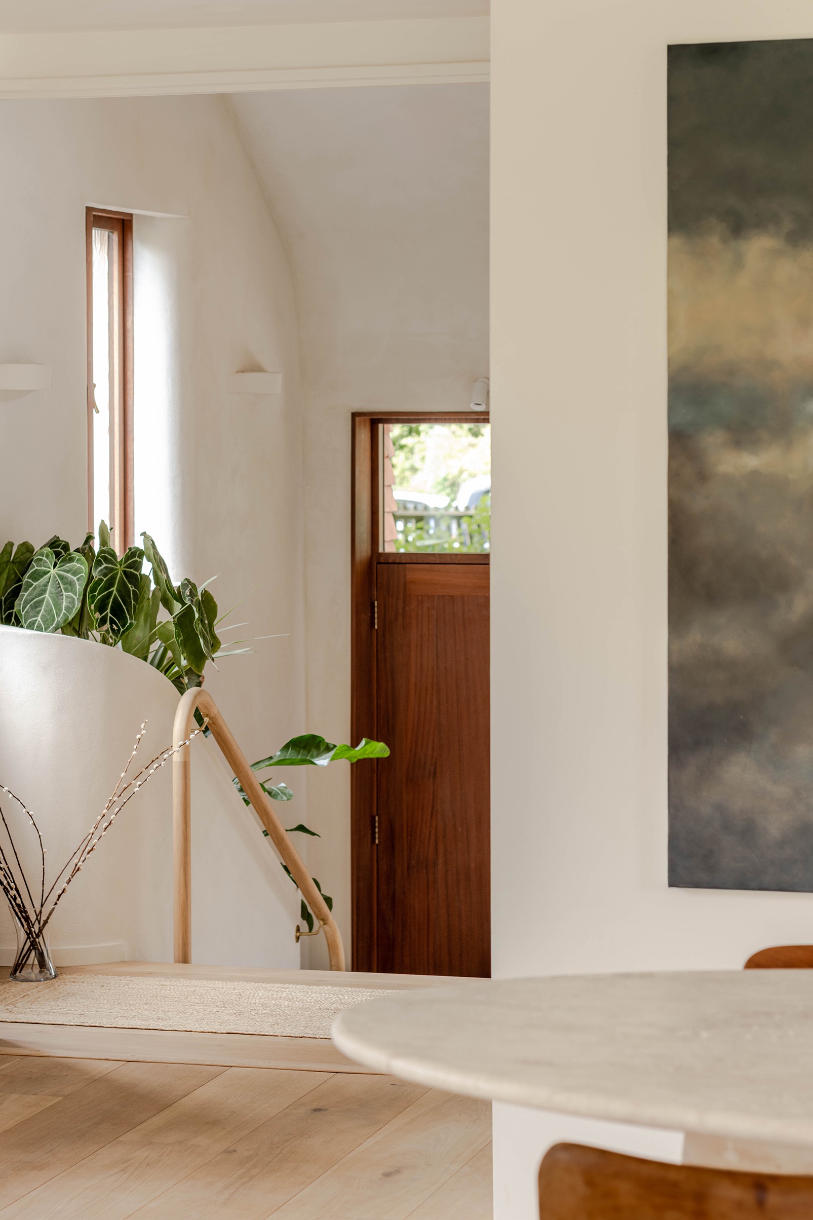 Interior detail at Clay Rise