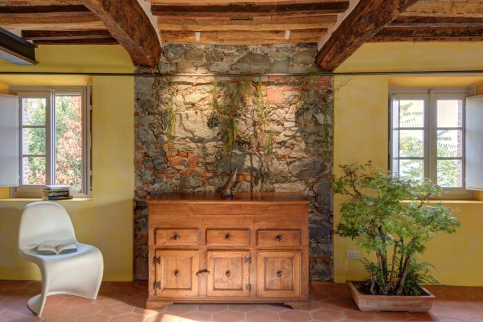 Old building, modern furniture