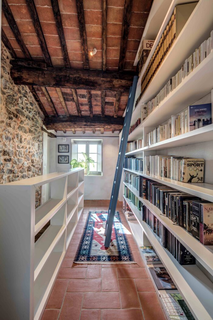 library on second floor