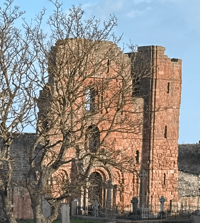 Ruined Lindisfarne Priory 