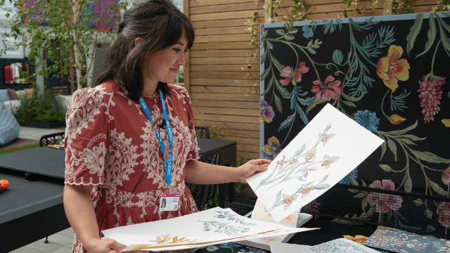 bespoke outdoor ping pong table designed for chelsea flower show 2026