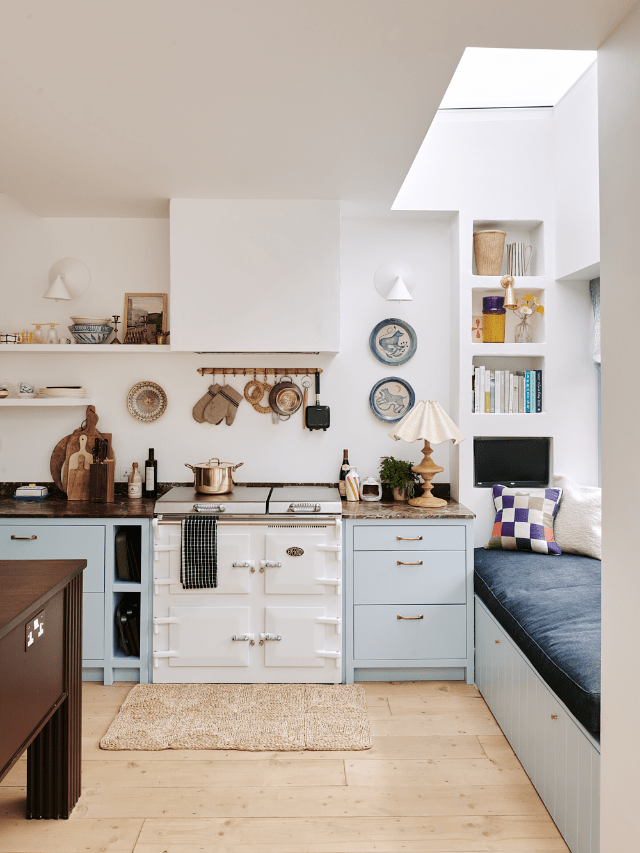 Everhot 100 series stove in kitchen