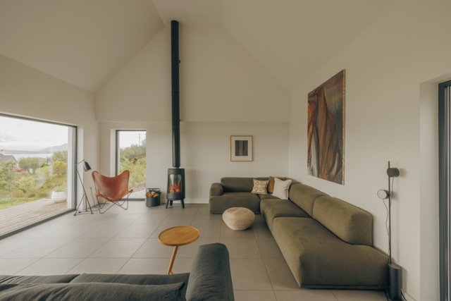 Heb Homes Sleat peninsula inside living space