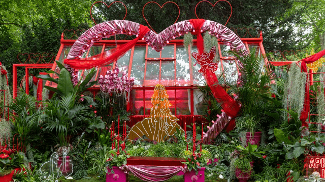 Lovehoney Aphrodite hothouse at RHS Chelsea Flower Show 2026